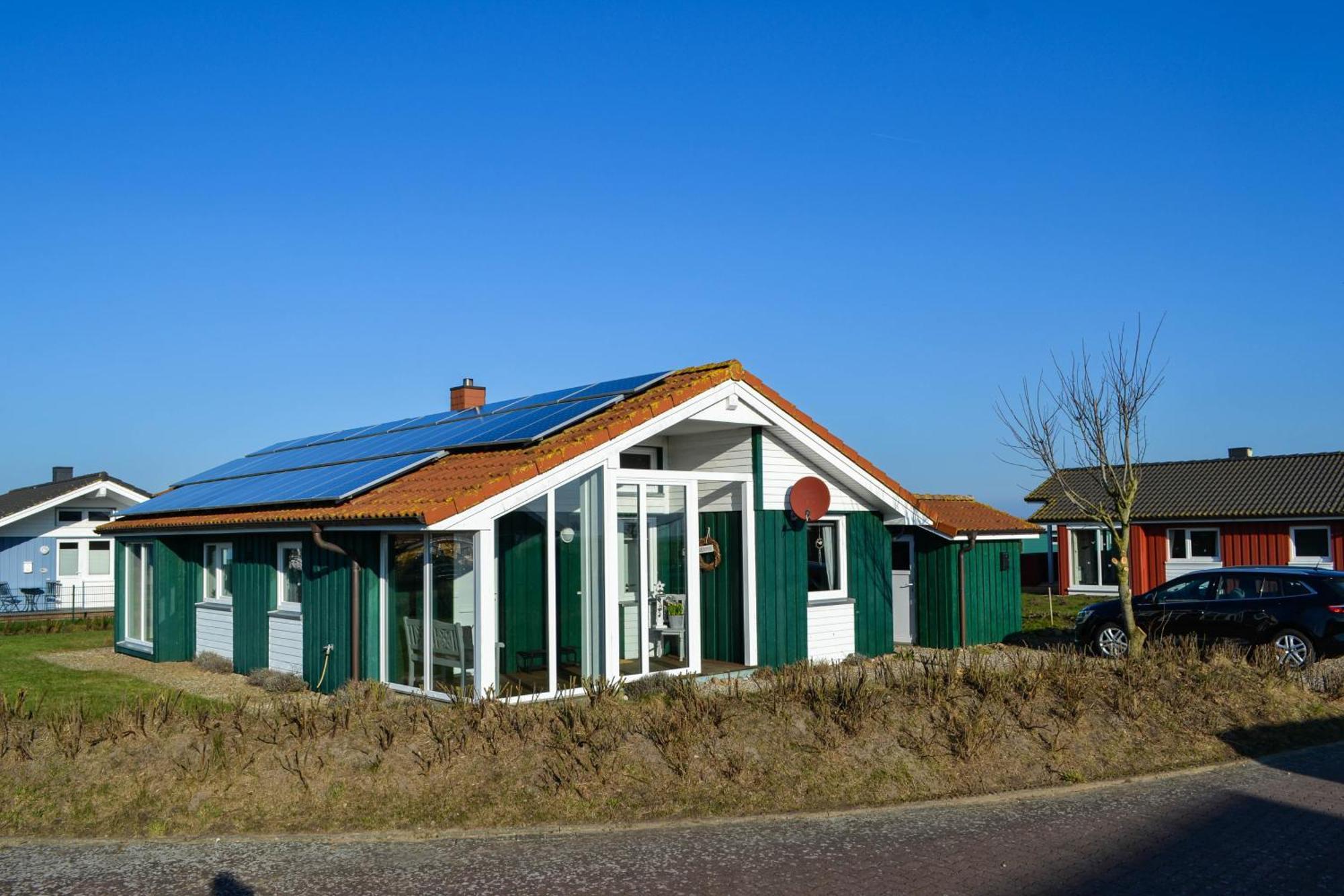 Ferienhaus "Deichglueck" Direkt An Der Nordsee Wesselburenerkoog 외부 사진